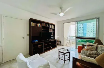 Apartamento com 3 dormitórios à venda, 98 m² por r$ 600.000,00 - pitangueiras - guarujá/sp
