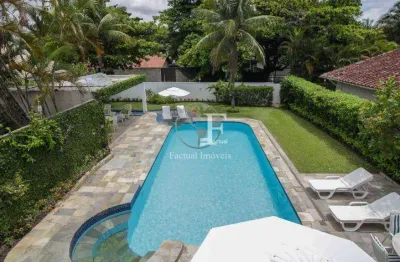 Casa com 5 dormitórios, 415 m² - venda ou aluguel anual - praia de pernambuco - guarujá/sp