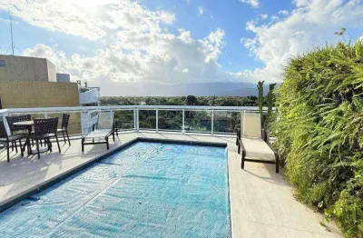 Cobertura com 4 dormitórios à venda, 198 m² - riviera de são lourenço - bertioga/sp