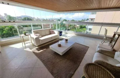 Apartamento com 5 dormitórios à venda, 189 m² por r$ 1.800.000,00 - central park - guarujá/sp