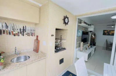 Apartamento com 3 dormitórios à venda, 95 m² - riviera de são lourenço - bertioga/sp