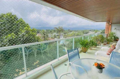 Apartamento com 4 dormitórios para alugar, 132 m² por r$ 13.500,00/ano - riviera de são lourenço - bertioga/sp