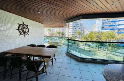 Apartamento com 4 dormitórios à venda, 195 m² - riviera de são lourenço - bertioga/sp