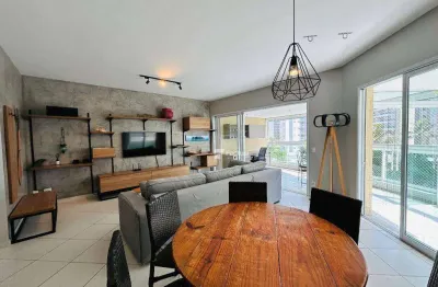 Apartamento com 3 suítes para alugar, 155 m² - riviera de são lourenço - bertioga/sp