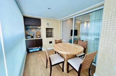 Apartamento com 3 dormitórios à venda, 95 m² - riviera de são lourenço - bertioga/sp