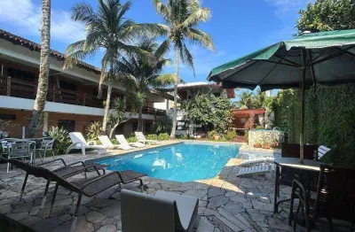 Pousada com 16 dormitórios à venda, 550 m² por r$ 4.000.000,00 - praia de pernambuco - guarujá/sp