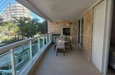 Apartamento com 3 dormitórios à venda, 107 m² - riviera de são lourenço - bertioga/sp