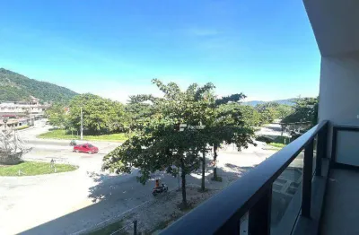 Apartamento com 1 dormitório à venda, 48 m² por r$ 600.000,00 - praia de pernambuco - guarujá/sp