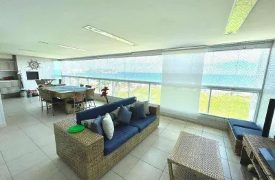 Apartamento com 4 dormitórios à venda, 169 m² por r$ 2.700.000,00 - central park - guarujá/sp