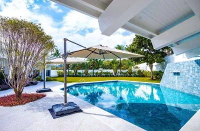 Casa com 5 dormitórios à venda, 700 m² por r$ 7.500.000,00 - acapulco - guarujá/sp