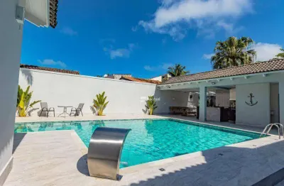 Casa com 5 dormitórios à venda, 380 m² por r$ 2.850.000,00 - praia de pernambuco - guarujá/sp