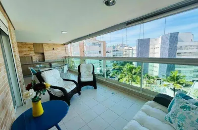 Apartamento com 3 dormitórios, 118 m² - venda ou aluguel/mês - riviera de são lourenço - bertioga/sp