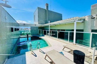 Cobertura com 3 dormitórios à venda, 272 m² por r$ 12.000.000,00 - riviera de são lourenço - bertioga/sp