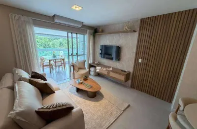 Apartamento com 3 dormitórios à venda, 124 m² por r$ 2.800.000,00 - riviera de são lourenço - bertioga/sp