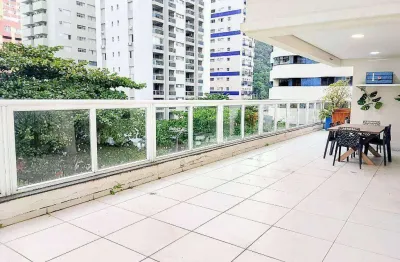 Apartamento garden com vista mar à venda na praia de pitangueiras , guarujá - sp.