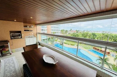 Apartamento com 5 dormitórios à venda, 215 m² por r$ 3.000.000,00 - central park - guarujá/sp