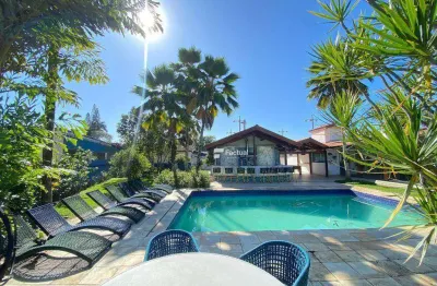 Casa com 4 dormitórios à venda, 400 m² por r$ 2.100.000,00 - enseada - guarujá/sp
