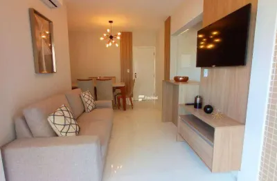 Apartamento com 2 dormitórios à venda, 56 m² - riviera de são lourenço - bertioga/sp