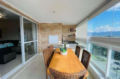 Apartamento com 3 dormitórios à venda, 121 m² - riviera - módulo 8 - bertioga/sp