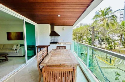 Apartamento com 4 dormitórios à venda, 132 m² - riviera de são lourenço - bertioga/sp