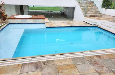 Casa com 6 dormitórios para venda, 955 m² por r$ 25.000.000,00 - praia de pernambuco - guarujá/sp