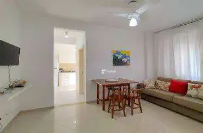 Apartamento com 1 dormitório à venda, 37 m² por r$ 370.000,00 - pitangueiras - guarujá/sp