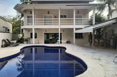 Casa com 5 dormitórios à venda, 476 m² - riviera de são lourenço - bertioga/sp