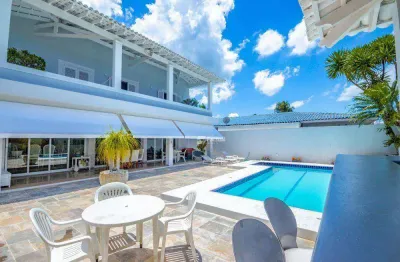 Casa com 5 dormitórios, 422 m² - venda por r$ 3.000.000,00 ou aluguel por r$ 18.000,00 - acapulco - guarujá/sp