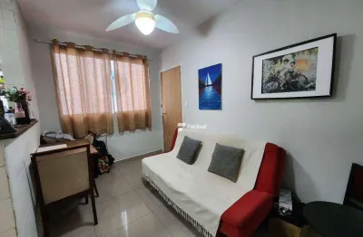 Apartamento com 1 dormitório à venda, 33 m² por r$ 200.000,00 - enseada - guarujá/sp