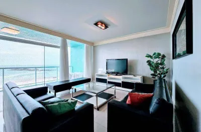 Apê frente mar à venda, 200 m² por r$ 1.650.000 - pitangueiras - guarujá/sp