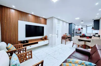 Apê  uma suíte + 1 quarto s à venda, 85 m² por r$ 550.000 - pitangueiras - guarujá/sp