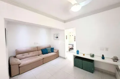 Apartamento com 2 dormitórios à venda, 75 m² por r$ 420.000,00 - enseada - guarujá/sp