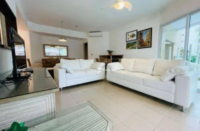 Apartamento com 3 dormitórios, 147 m² - venda ou aluguel/dia - riviera de são lourenço - bertioga/sp