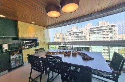 Apartamento com 4 dormitórios à venda, 160 m² - riviera de são lourenço - bertioga/sp