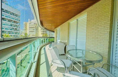 Apartamento com 4 dormitórios, 137 m² - venda ou aluguel/mês - riviera  de são lourenço - bertioga/sp