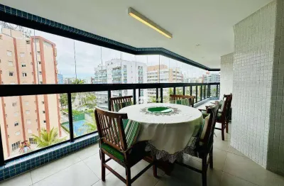 Apartamento com 4 dormitórios à venda, 145 m² - riviera  de são lourenço - bertioga/sp