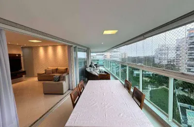 Apartamento com 4 dormitórios à venda, 185 m² por r$ 6.500.000,00 - riviera de são lourenço - bertioga/sp