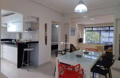 Apartamento com 1 dormitório à venda, 49 m² por r$ 320.000,00 - pitangueiras - guarujá/sp
