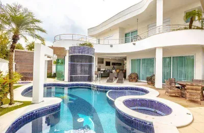 Casa com 5 dormitórios à venda, 670 m² por r$ 4.200.000,00 - acapulco - guarujá/sp