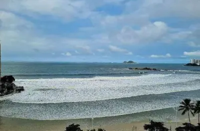 Apartamento frente ao mar na praia das pitangueiras - guarujá / sp.