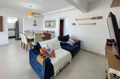 Apê com 3 quartos e varanda gourmet à venda, 115 m² por r$ 900.000 - enseada - guarujá/sp