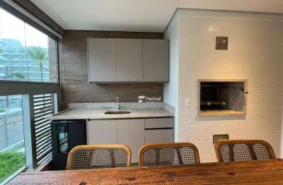 Apartamento com 4 dormitórios à venda, 141 m² - riviera de são lourenço - bertioga/sp