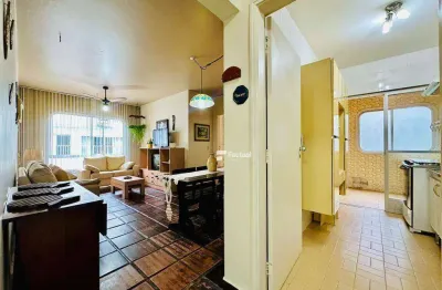 Apartamento a venda localizado à 2 quadras do mar na praia da enseada - região do aquário no guarujá.