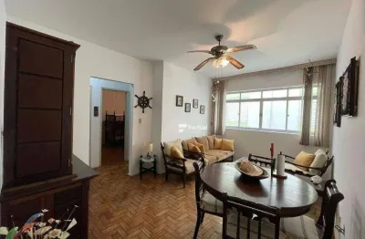 Apartamento com 2 dormitórios à venda, 70 m² por r$ 270.000,00 - enseada - guarujá/sp