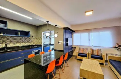 Apê 2 suítes reformado à venda, 65 m² por r$ 590.000 - tombo - guarujá/sp