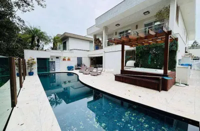 Casa com 6 dormitórios para alugar, 475 m² por r$ 7.500,00/dia - riviera - bertioga/sp