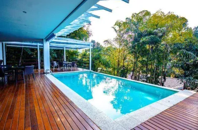 Casa com 5 dormitórios à venda, 1000 m² - iporanga - guarujá/sp