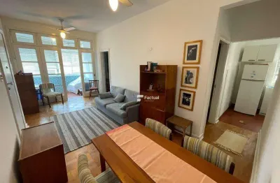 Apartamento com 2 dormitórios à venda, 60 m² por r$ 350.000,00 - enseada - guarujá/sp