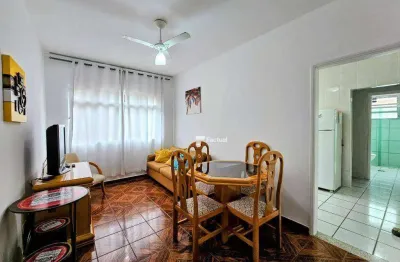 Apê com 1 quarto à venda, 50 m² por r$ 340.000 - astúrias - guarujá/sp