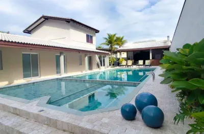 Casa com 6 dormitórios à venda, 445 m² por r$ 5.800.000,00 - acapulco - guarujá/sp